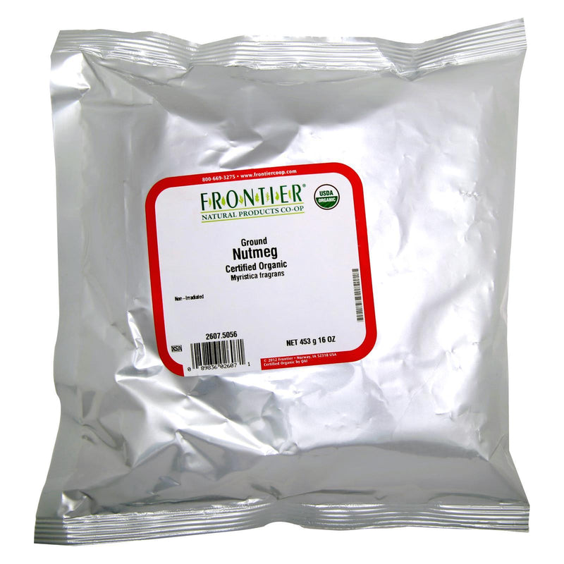 Frontier Herb Nutmeg Organic Ground - Single Bulk Item - 1lb - Orca Market