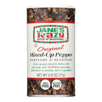 Jane's Krazy - Mixed Up Pepper - Case Of 12 - 2.5 Oz - Orca Market