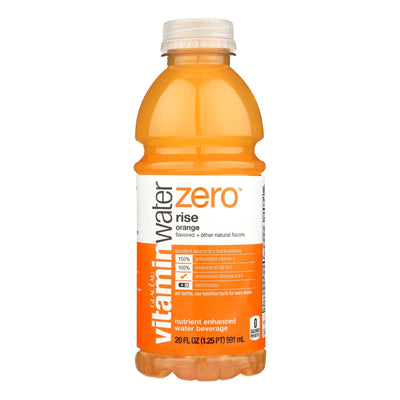 Glaceau Vitamin Water Zero, Rise Orange - Case Of 12 - 20 Fz - Orca Market