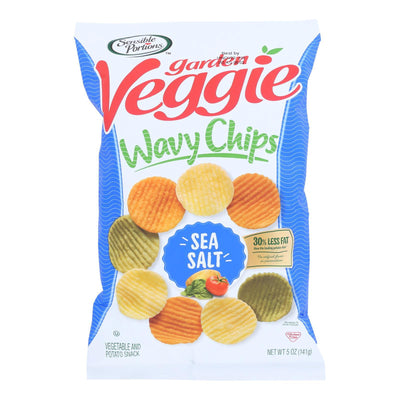 Sensible Portions - Veggie Chips - Sea Salt - Case Of 12 - 5 Oz. - Orca Market