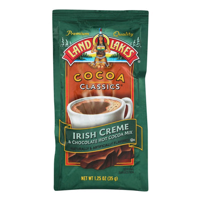 Land O Lakes Cocoa Classic Mix - Irish Creme And Chocolate - 1.25 Oz - Case Of 12 - Orca Market