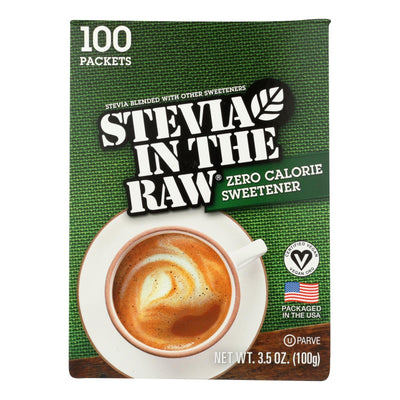 Stevia In The Raw Sweetener - Packets - Case Of 12 - 100 Count - Orca Market