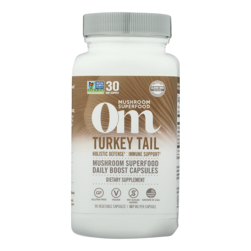 Organic Mushroom Nutrition - Mush Superfood Turkey Tail - 1 Each - 90 Ct - Orca Market