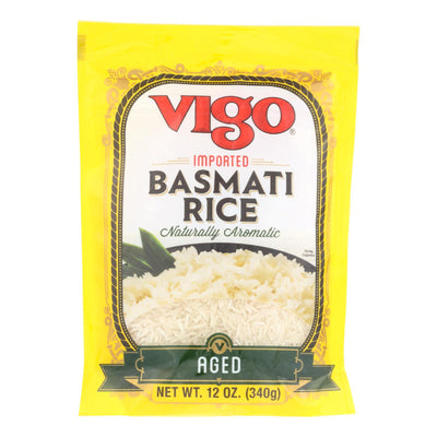 Vigo Rice - Basmati - Case Of 6 - 12 Oz - Orca Market