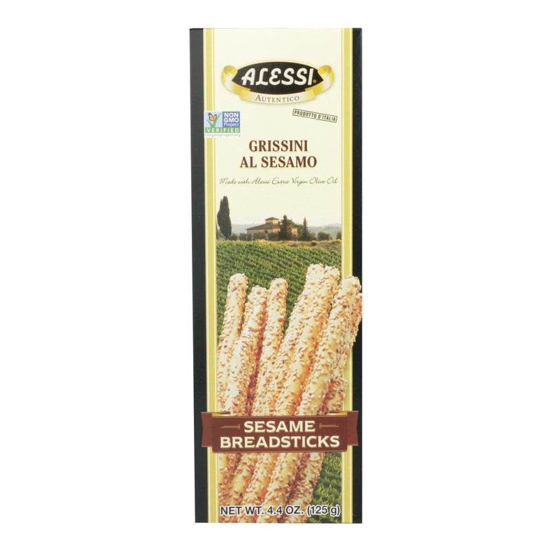 Alessi - Breadsticks - Sesame - Case Of 12 - 4.4 Oz. - Orca Market