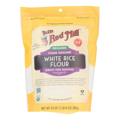 Bob's Red Mill - Flour White Rice - Case Of 4 - 24 Oz - Orca Market