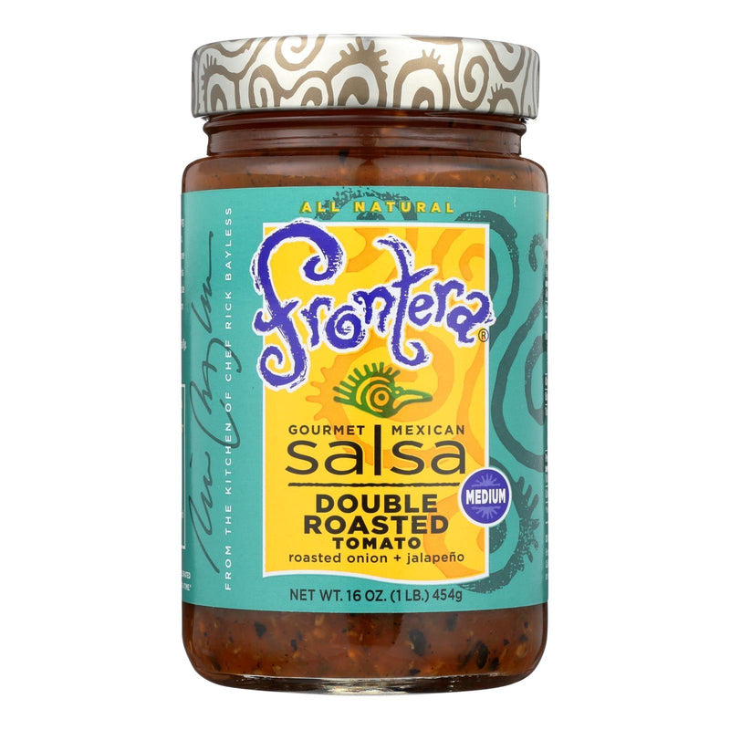 Frontera Foods Double Roasted Tomato Salsa - Tomato Salsa - Case Of 6 - 16 Oz. - Orca Market