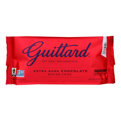 Guittard Chocolate Extra Dark - Chocolate Chip - Case Of 12 - 11.5 Oz. - Orca Market