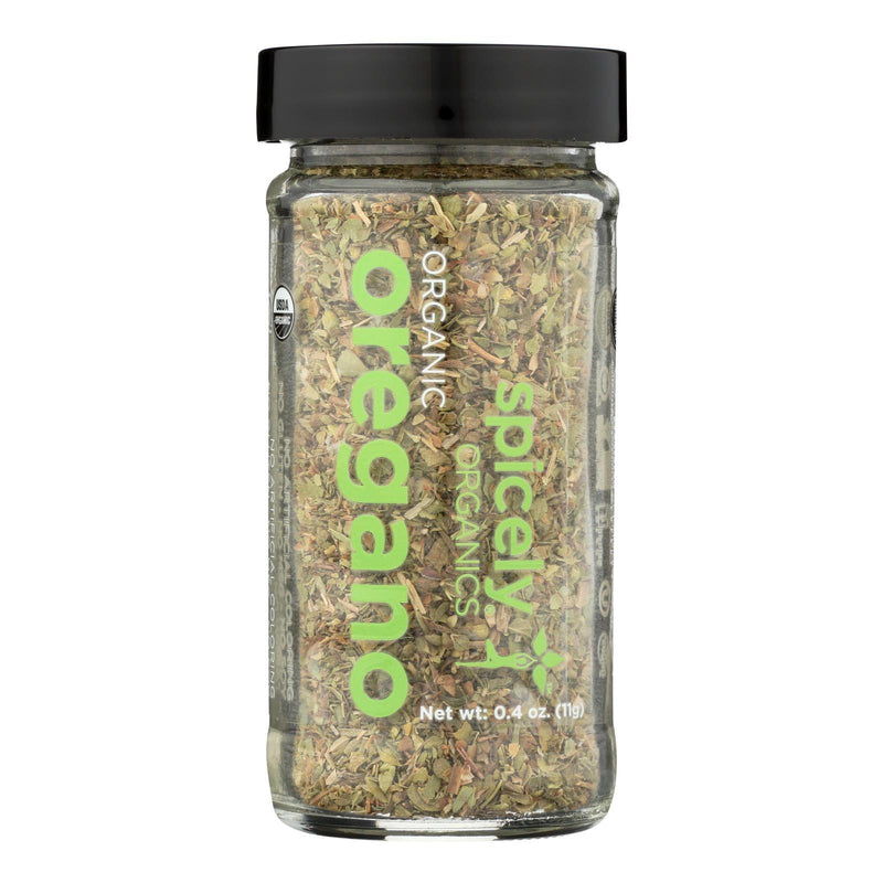 Spicely Organics - Organic Oregano - Case Of 3 - 0.4 Oz. - Orca Market