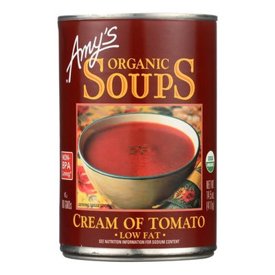 Amy's - Organic Low Fat Cream Of Tomato Soup - Case Of 12 - 14.5 Oz - Orca Market