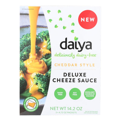 Daiya Foods - Dairy Free Cheeze Sauce - Cheddar Style - Cs Of 8 - 14.2 Oz. - Orca Market