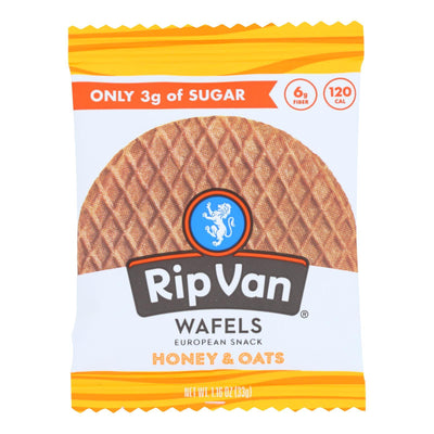 Rip Van Wafels - Wafel Honey Oats - Cs Of 12-1.16 Oz - Orca Market