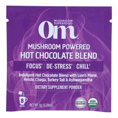 Om - Hot Chocolate Mushroom Powder - 1 Each 1-10 Ct - Orca Market