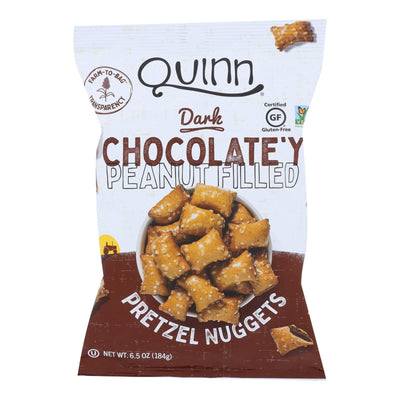 Quinn Popcorn - Pretzels Pbtr&choc Nugget - Case Of 8 - 6.5 Oz - Orca Market