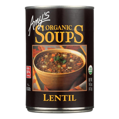 Amy's - Organic Lentil Soup - Case Of 12 - 14.5 Oz - Orca Market