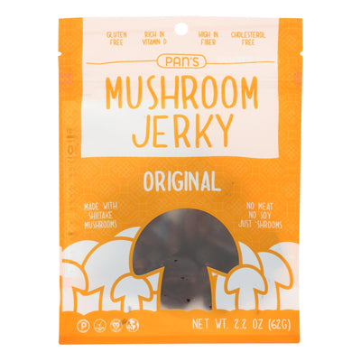 Pan's - Mushroom Jerky Original - Case Of 6-2.2 Oz - Orca Market