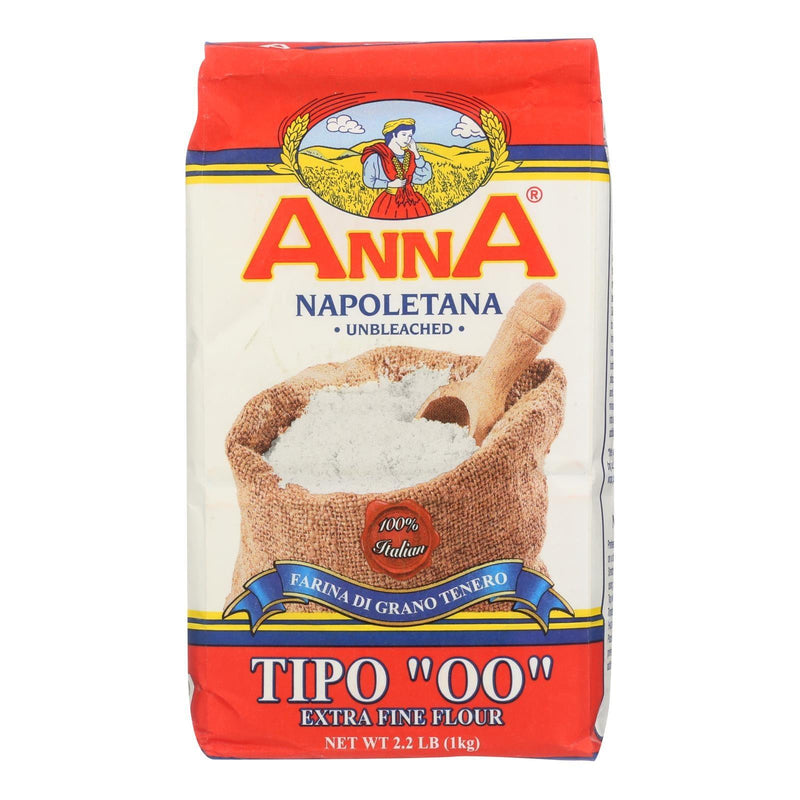 Anna Extra Fine Flour - Anna 00 Flour - Case Of 10 - 2.2 Lb - Orca Market