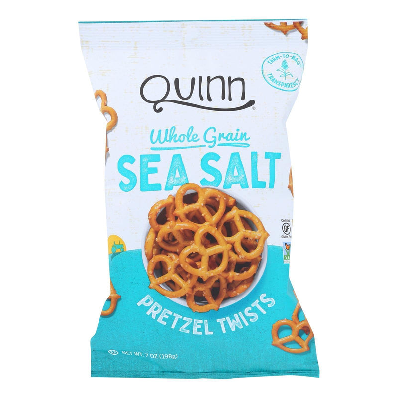 Quinn - Pretzels Classic Sea Salt Twist - Case Of 8-5.6 Oz - Orca Market