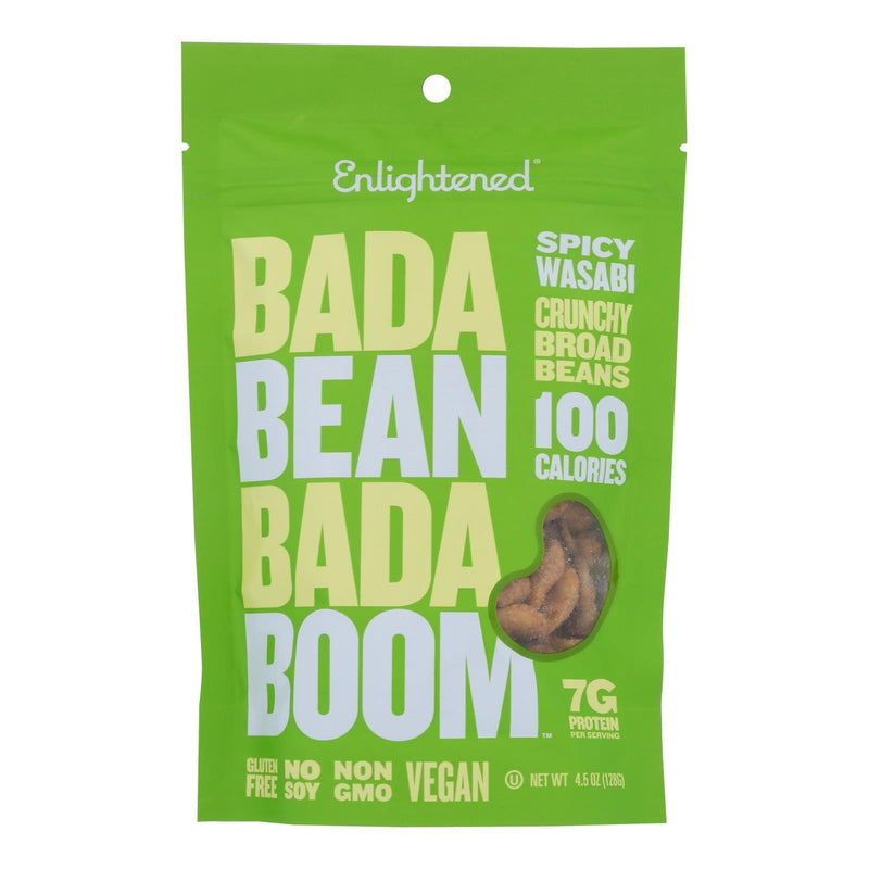 Bada Bean Bada Boom - Crunchy Beans Spicy Wasabi - Case Of 6-4.5 Oz - Orca Market