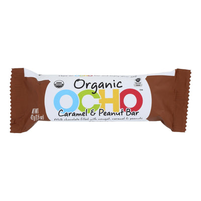 Ocho Candy - Candy Bar Crml/peanut - Case Of 12-1.5 Oz - Orca Market