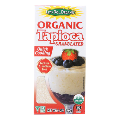 Let's Do Organics Tapioca Granules - Case Of 6 - 6 Oz. - Orca Market