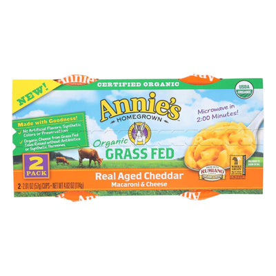 Annie's Homegrown Macaroni And Cheesee Cup - Organic - Gluten Free - Micro - Case Of 6 - 4.02 Oz - Orca Market