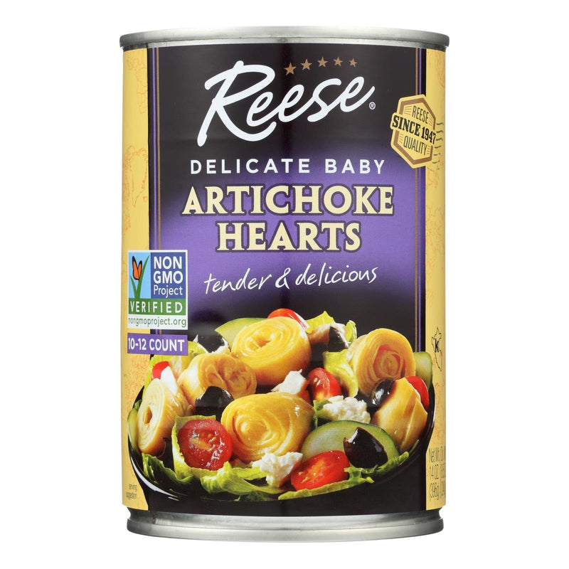 Reese Artichoke Hearts - Delicate Baby - Case Of 12 - 14 Oz. - Orca Market