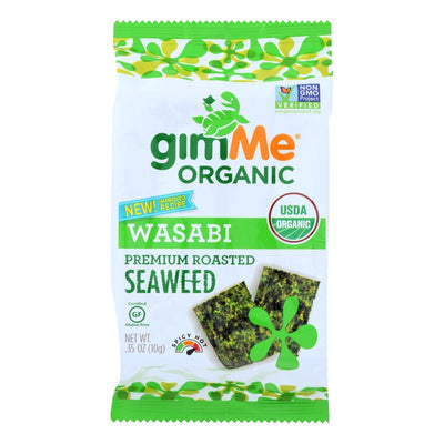 Gimme Organic Roasted - Wasabi - Case Of 12 - 0.35 Oz. - Orca Market