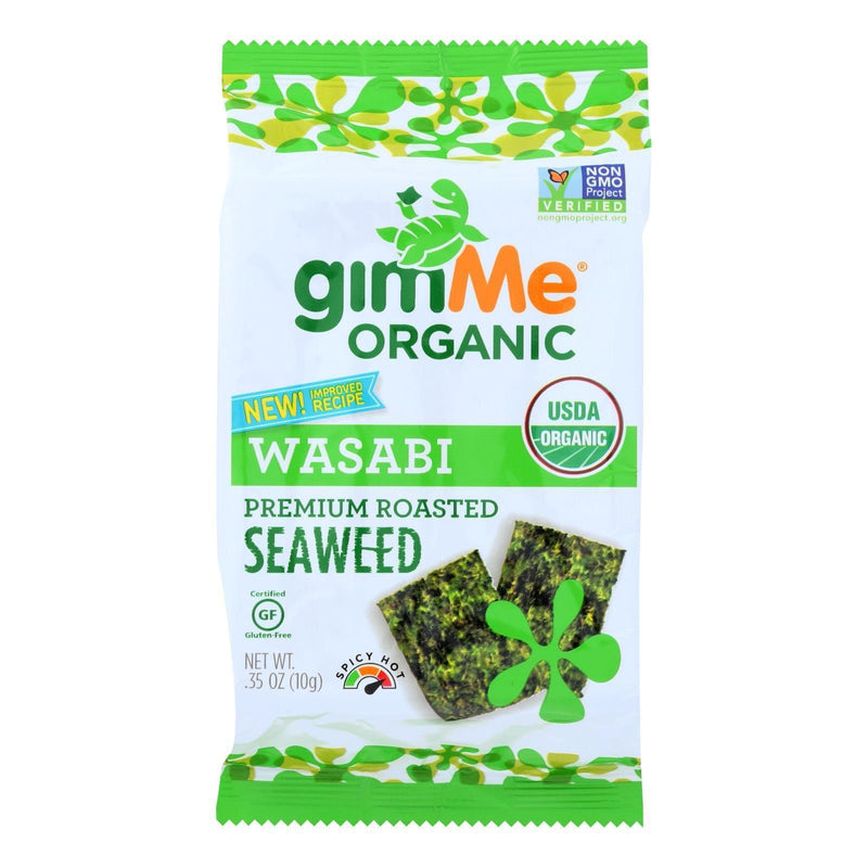 Gimme Organic Roasted - Wasabi - Case Of 12 - 0.35 Oz. - Orca Market