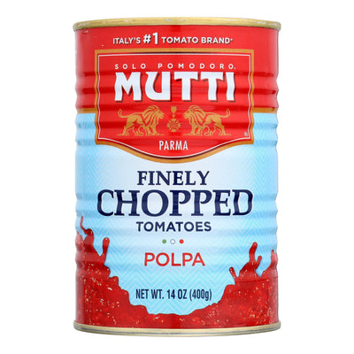 Mutti Finely Chopped Tomatoes Polpa - Case Of 12 - 14 Oz - Orca Market