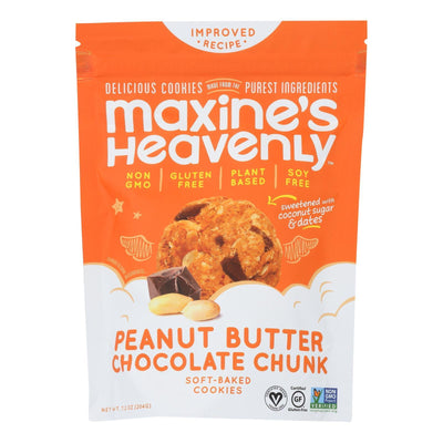 Maxine's Heavenly - Cookies Peanut Butter Chocolate Chun - Case Of 8-7.2 Oz - Orca Market