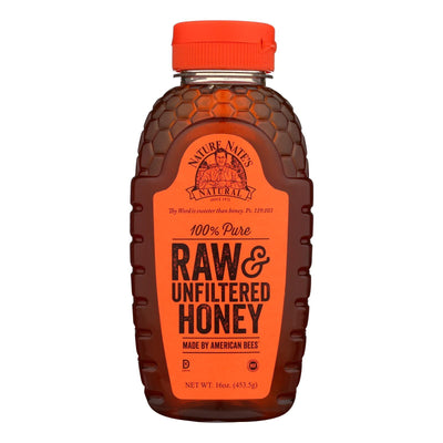 Nature Nate's Raw & Unfiltered Honey - Case Of 6 - 16 Oz - Orca Market