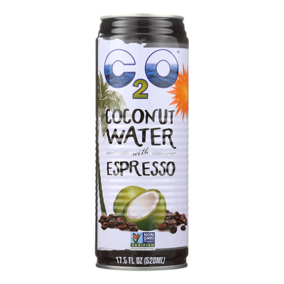 C2o - Pure Coconut Water - Espresso - Case Of 12 - 17.5 Fl Oz. - Orca Market