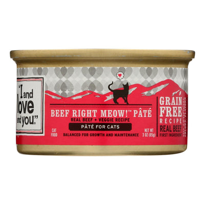 I And Love And You Wholly Cow - Wet Food - Case Of 24 - 3 Oz. - Orca Market