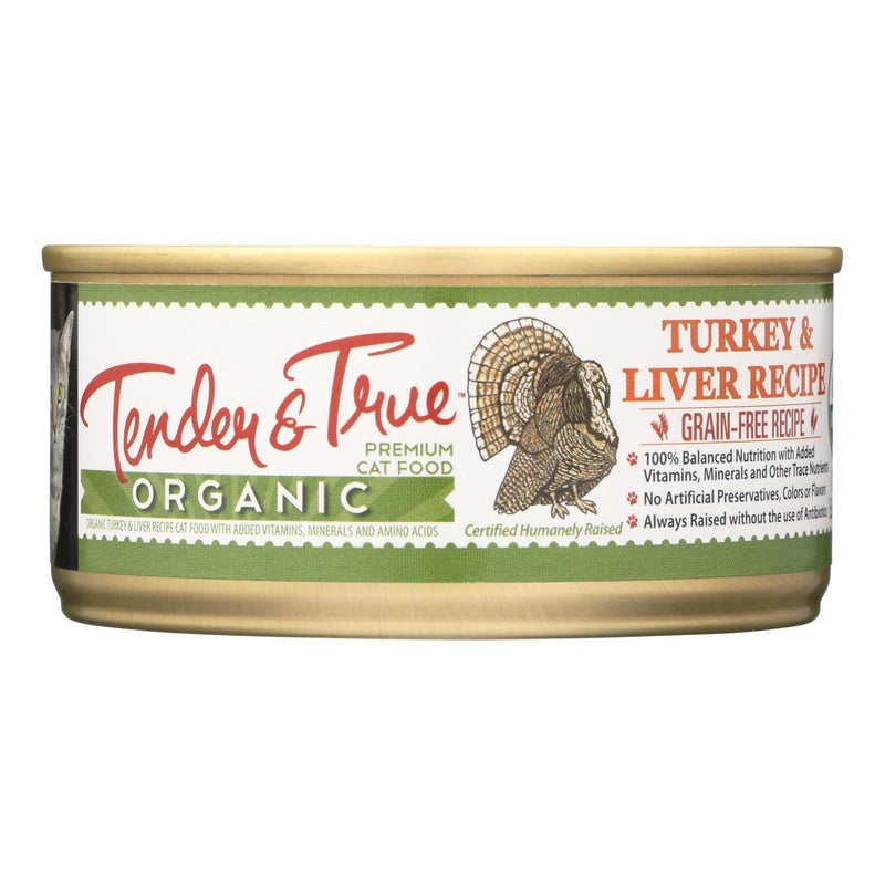 Tender & True Cat Food, Turkey And Liver - Case Of 24 - 5.5 Oz - Orca Market