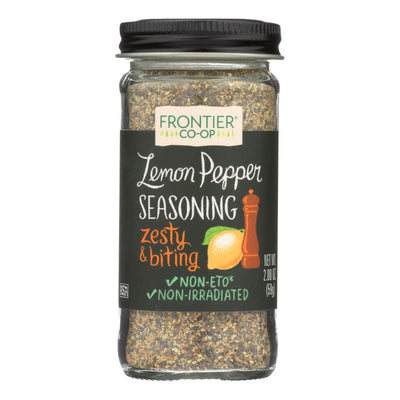 Frontier Herb Lemon Pepper Seasoning Blend - 2.08 Oz - Orca Market