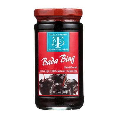 Tillen Farms Cherries - Bada Bing - 13.5 Oz - Case Of 6 - Orca Market