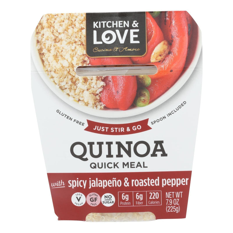 Cucina And Amore - Quinoa Meals - Spicy Jalapeno And Roasted Peppers - Case Of 6 - 7.9 Oz. - Orca Market