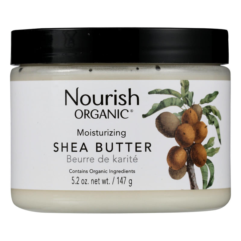 Nourish Organic Raw Shea Butter Intensive Moisturizer - 5.5 Oz - Orca Market