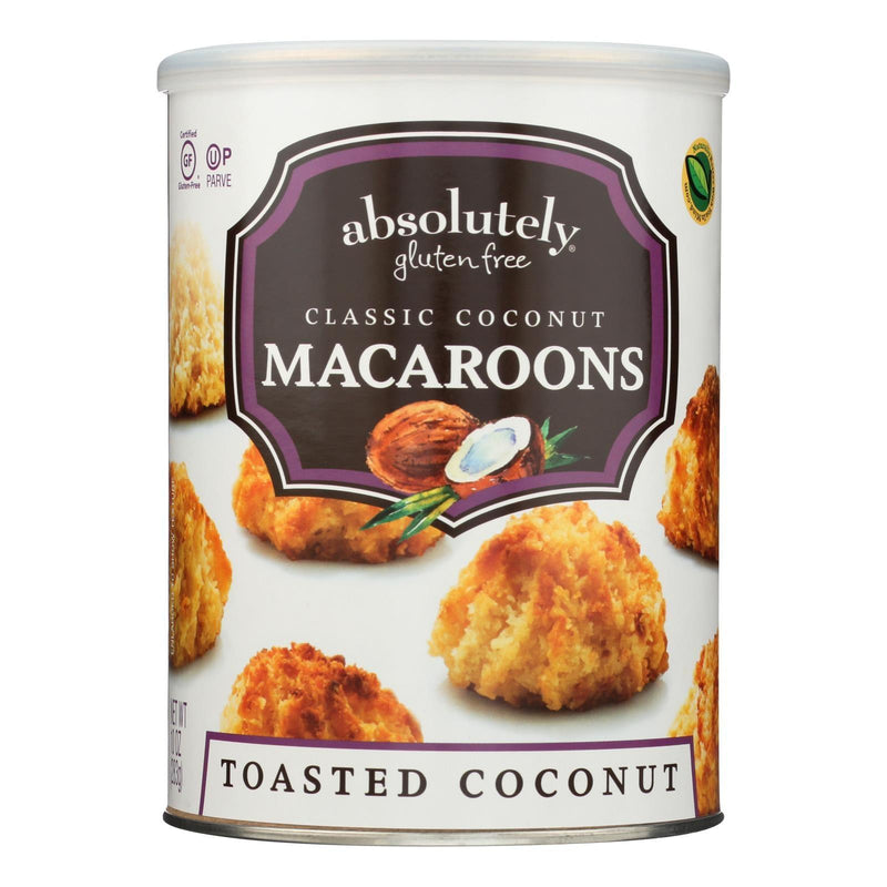 Absolutely Gluten Free Macaroons - Coconut - Classic - Case Of 6 - 10 Oz - Orca Market