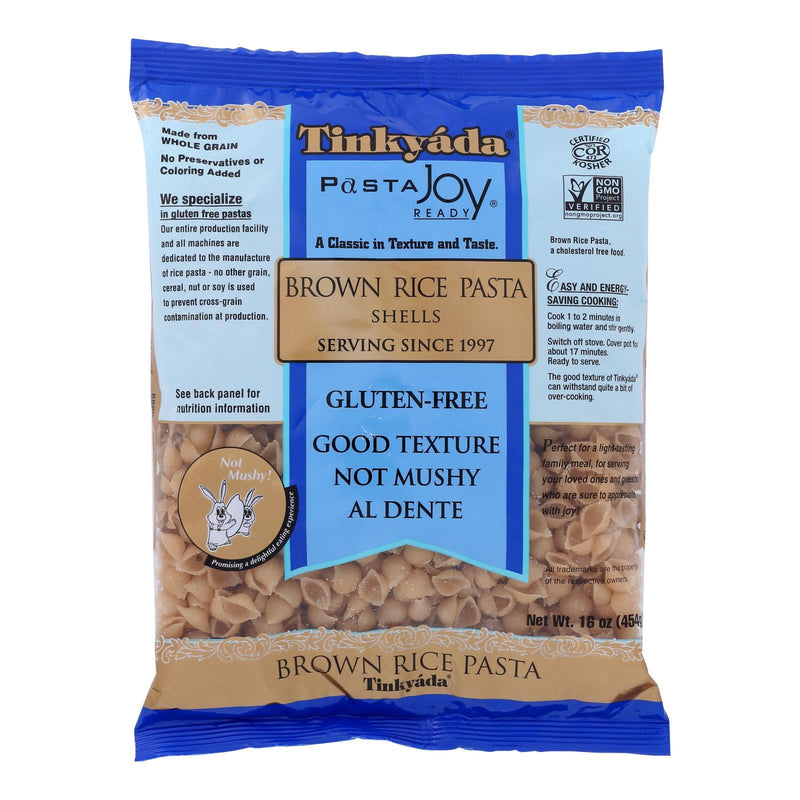 Tinkyada Brown Rice Pasta - Shells - Case Of 12 - 16 Oz - Orca Market