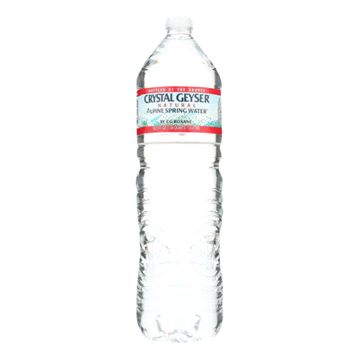 Crystal Geyser Alpine Spring Water - Case Of 12 - 50.7 Fl Oz. - Orca Market