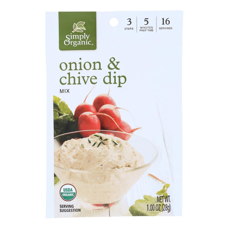 Simply Organic Onion And Chive Dip Mix - Case Of 12 - 1 Oz. - Orca Market