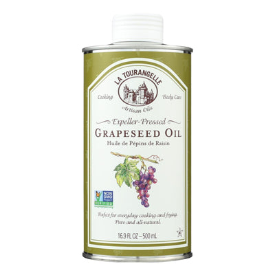 La Tourangelle Grapeseed Oil - Case Of 6 - 16.9 Fl Oz. - Orca Market