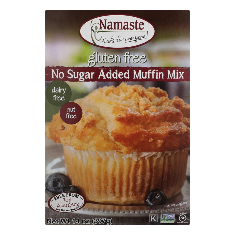 Namaste Foods Gluten Free Sugar Free Muffin - Mix - Case Of 6 - 14 Oz. - Orca Market