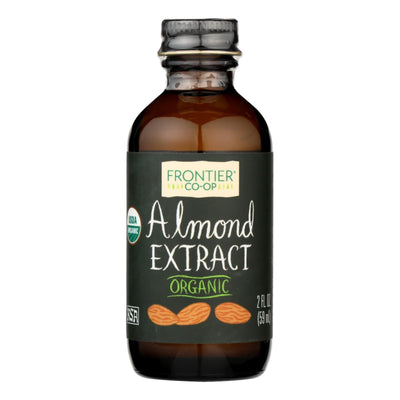 Frontier Herb Almond Extract - Organic - 2 Oz - Orca Market