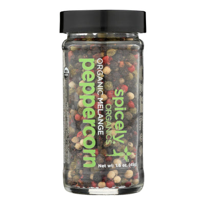 Spicely Organics - Organic Peppercorn - Melange - Case Of 3 - 1.6 Oz. - Orca Market