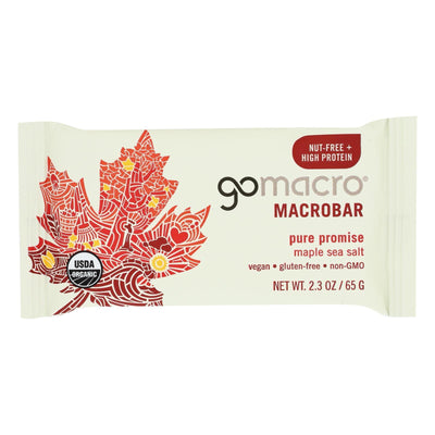 Gomacro - Bars Maple Sea Salt - Case Of 12 - 2.3 Oz - Orca Market