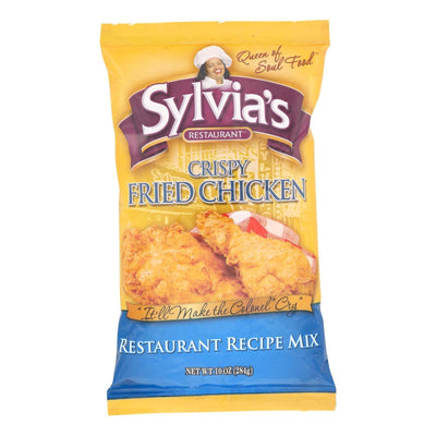 Sylvia's Crispy Fried Chicken Mix - Case Of 9 - 10 Oz. - Orca Market