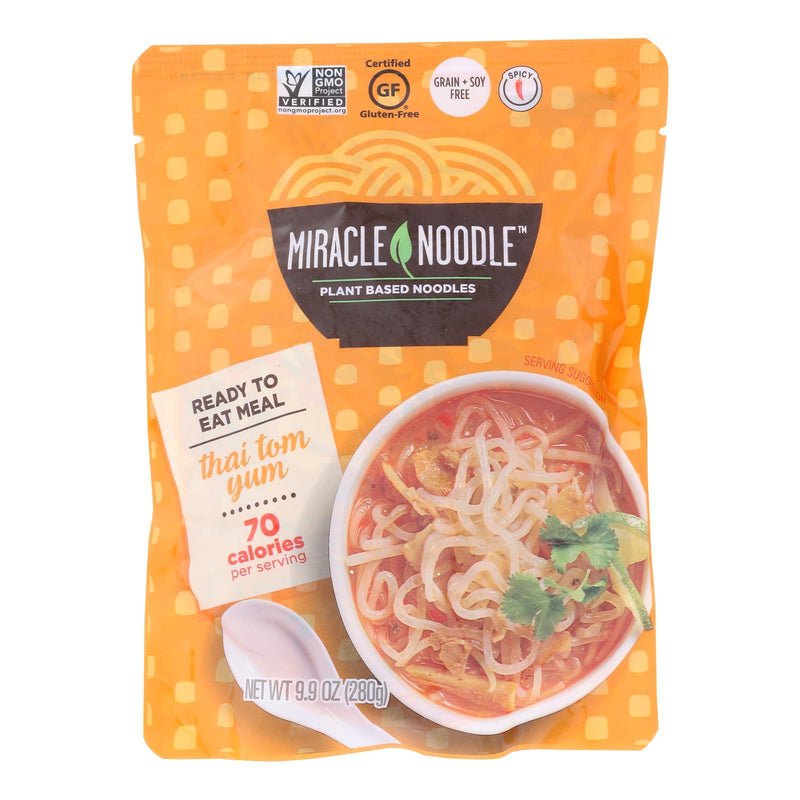 Miracle Noodle Ready To Eat Meal - Thai Tom Yum - Case Of 6 - 10 Oz - Orca Market